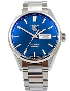 TAG Heuer Carrera Calibre 5 Automatic Stainless Steel Mens Wristwatch Ref WAR201&hellip;