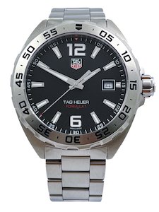 TAG Heuer Formula 1 Steel Quartz Mens Wristwatch Ref WAZ1112 Box and Papers 2016