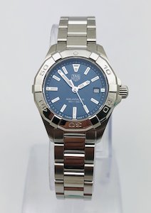 TAG Heuer 2020 Aquaracer 300M Quartz Steel Ladies Wristwatch Model WBD1412 with &hellip;