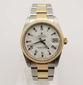 Rolex Oyster Perpetual Automatic in Stainless steel and 18ct Gold Ref 68273 Year 2000