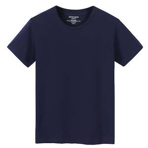 Fashion Summer Short Sleeve Cotton Casual Plain T-shirt