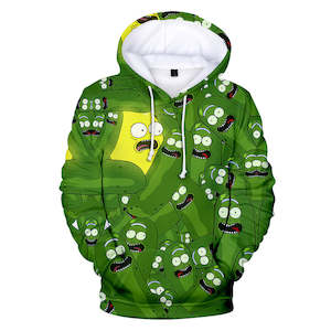 Hot Cartoon Rick and Morty 3D Print Cosplay Hoodie Pullover Sweatshirts Unisex T&hellip;