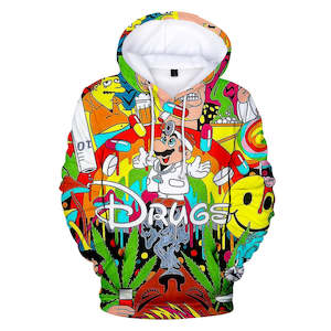 Super Mario Bros 3D Graphic Print Casual Hoodie Jumper - Unisex for Kids and Adults
