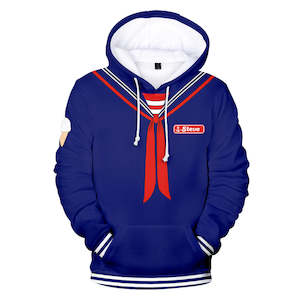 3D Graphic Sailor Suit Print Daily Hoodie Pullover Coat Jacket Sportswear for Ki&hellip;