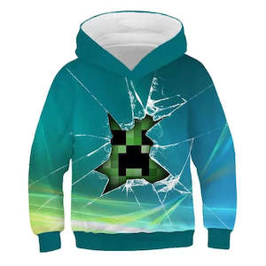 Minecraft Hoodie 3D All Print Sweatshirt Clothing Unisex for Kids & Adult