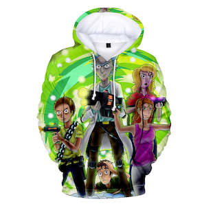 Hot Cartoon Rick and Morty 3D Print Cosplay Hoodie Pullover Sweatshirts Unisex T&hellip;