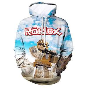 Game Roblox Hoodie: Roblox Hoodie 3D All Print Pullover Sweatshirt Unisex