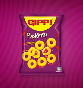 Western Snacks: Gippi PopRings - Masala
