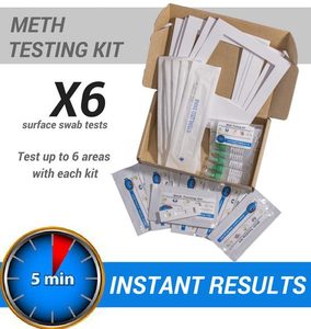 Products: 6x DIY Instant Meth Test Kits – Recommended for 3 Bedroom