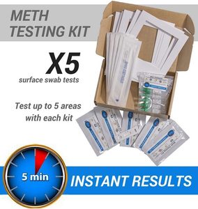 5x DIY Instant Meth Test Kits – Recommended for 2 Bedroom