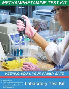 Products: Methamphetamine DIY Laboratory Based Test kit ()