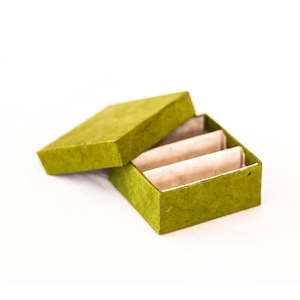 Gifts Accessories: Handcrafted Nepali 3x 10ml bottle Storage Box