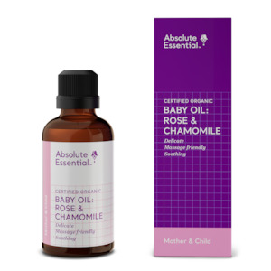 Sleep: Baby Oil: Rose & Chamomile