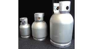 15kg Alloy Gas Bottle Absolute Marine