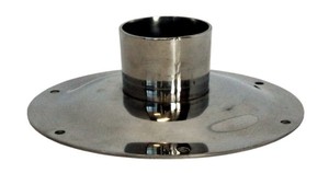 Windshield Wipers: Surface Mount for SS Pedestal Absolute Marine