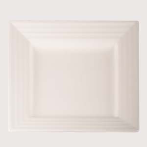 Food Drink Serving: Square Platter, Medium - 30cm