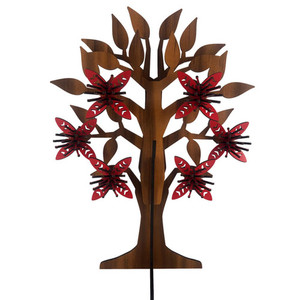 Pohutukawa Flower Tree Abstract Design