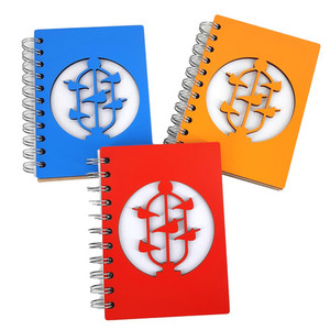 Bucket Fountain Notebook Abstract Design