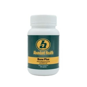 Bone Plus: For healthy bones (3 pack) 120 per bottle - Abundant Health