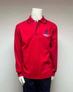 Hokowhitu School Polo Shirt - L/S