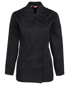 Ladies L/S Chefs Jacket