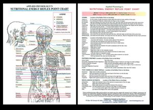 Products: Nutritional Energy Reflex Point Chart including Riddler Points (A4)