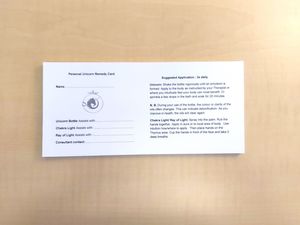 Personal Unicorn Remedy Cards (Single-sided)