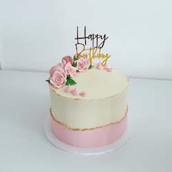 Cakes 1: Faultline Buttercream Cake