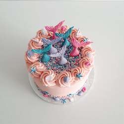 Cakes 1: Mermaid Sprinkle Cake