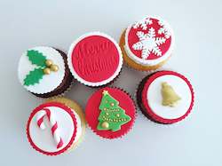 Cupcakes: Christmas Disc Cupcakes