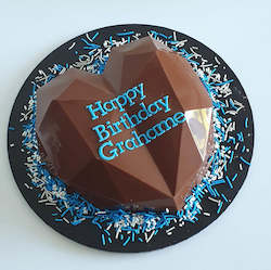 Cakes 1: Dark Chocolate Smash Heart