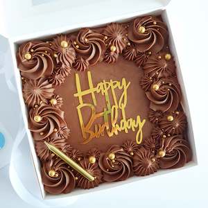 Cakes & Dessert Bars: Box of Cake