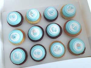 Cupcakes: Themed Baby Shower Cupcakes