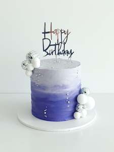 Cakes 1: Add non edible balls to your cake