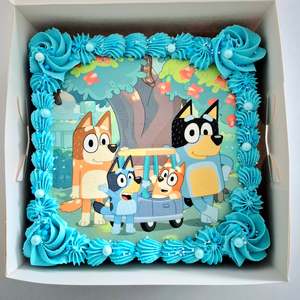 Edible Image Box of Cake