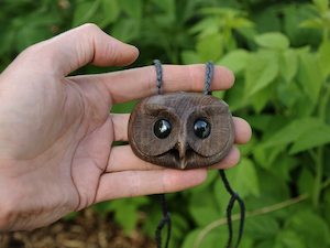 Rata Ruru Facemask — A Carved Piece