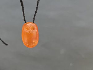 Little Carnelian Ruru — A Carved Piece