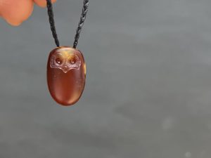 Little Carnelian Ruru — A Carved Piece