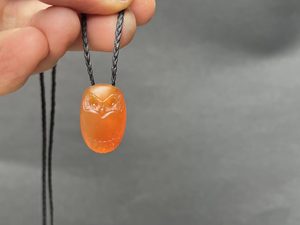 Little Carnelian Ruru — A Carved Piece