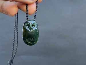 Pounamu Baby Ruru / Morepork —
