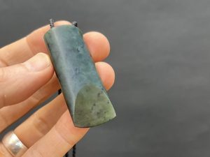 Pounamu Toki — A Carved Piece