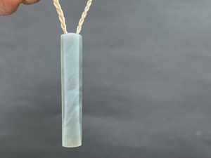 Inanga Pounamu Toki — A Carved Piece