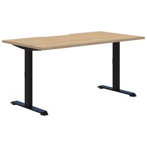 Desks: Fiord Single Fixed Height Desk