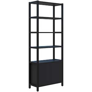 Storage: Grid 40 Storage / Open Display Wall - 6 Tier