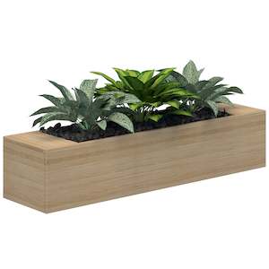 Table Top Planter Box inc Artificial plants