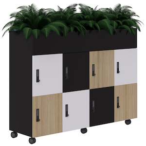 Lockers: Mascot Mobile Planter Lockers