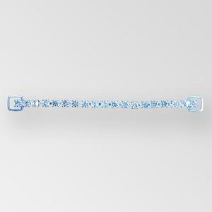 Bikini Connectors: 1 Row Crystal SS29 Brief Connector
