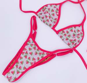 Quick Ship Bikinis: Limited Edition Strawberry Posing Suit