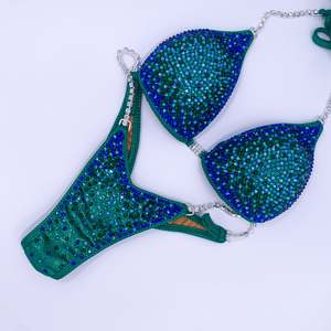 Quick Ship Bikinis: Lake Green V2 Quick Ship