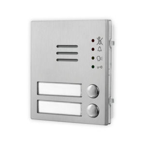 Intercoms And Access Control: GSM Module 2-Button - Matte Finish